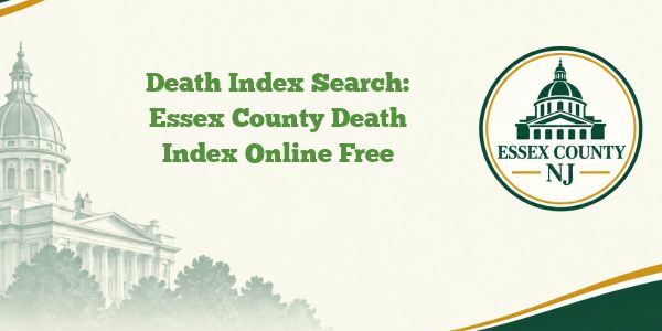 Death Index Search: Essex County Death Index Online Free