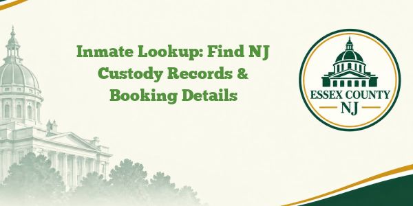 Inmate Lookup: Find NJ Custody Records & Booking Details